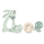 Suavinex Wonderland Set of 2 Pacifiers 0-6m + Pacifier Clip + Green Silicone Teether