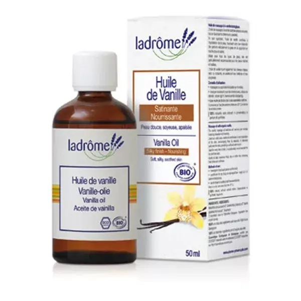 Ladrome oil plant BIO vanilla Cap case drops 50ml