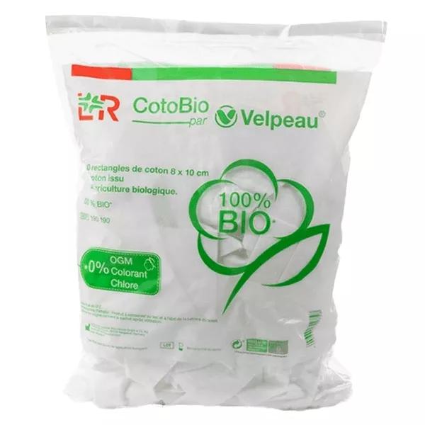 L&R Cotopads Bio Rettangoli Cotone 8 x 10cm Non Sterili 180 unità