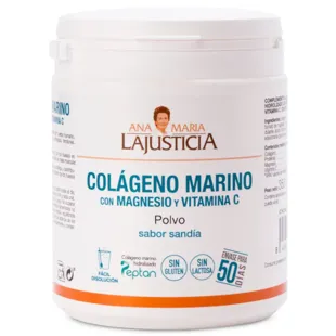 Collagène Marin Ana María Lajusticia avec Magnésium et Vit. C Pastèque 350 gr