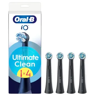 Oral-B iO Ultimate Clean Brush Refills black 4 units