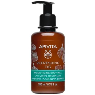 Apivita Body Refresh Erfrischende Körpermilch mit Feige 200ml