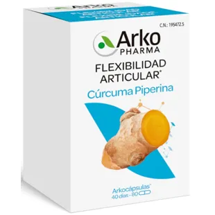 Arkopharma Arkocápsulas Turmeric Bio 80 Capsules