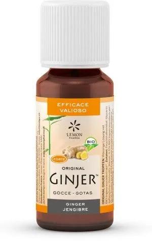 Lemon Pharma Ginjer Gocce di Zenzero In Soluzione Acquosa 20 ml