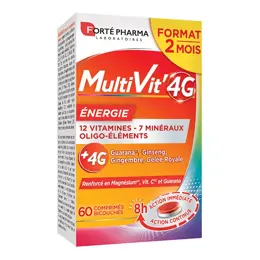 Forté Pharma MultiVit' 4G Énergie 60 comprimés