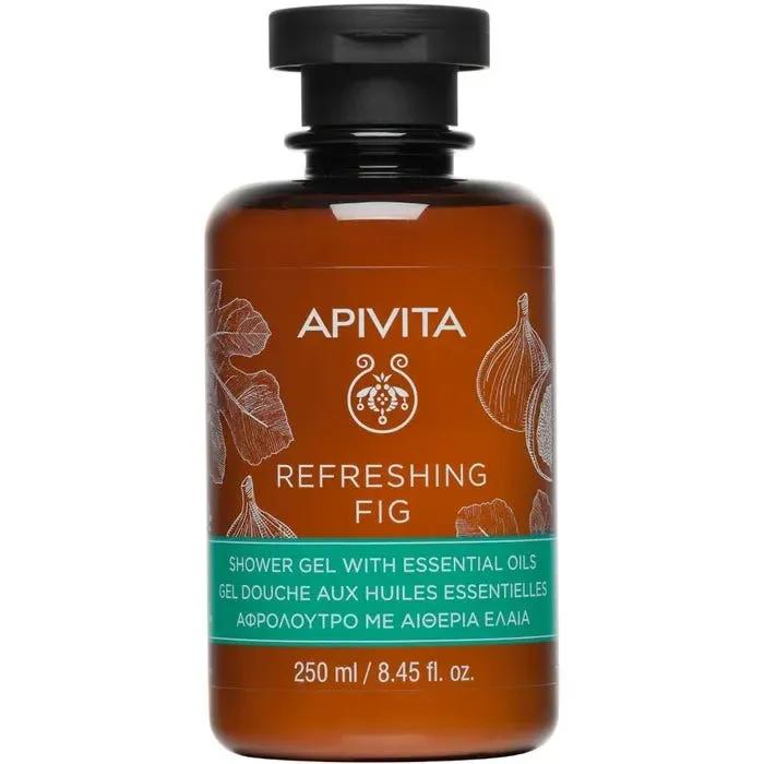 Apivita Refreshing Fig Gel Doccia Con Oli Essenziali 250 ml