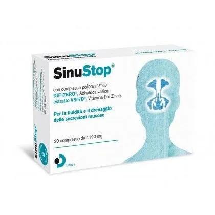 Sinustop Integratore per Sinusite 20 Compresse