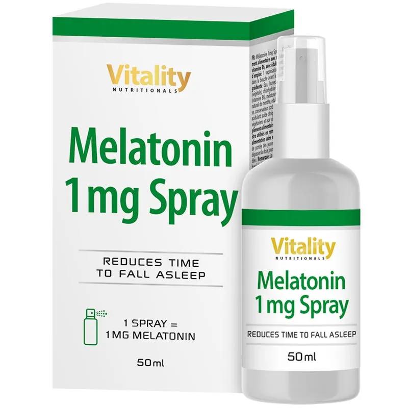 Vitality Nutritionals Melatonina 1mg Spray 50 ml