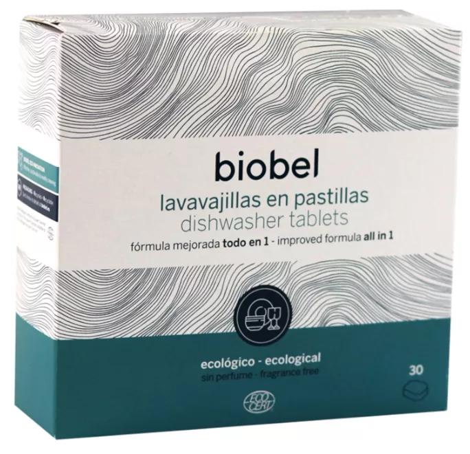 Biobel Eco Pastilhas para a Máquina de Lavar Louça 30 un