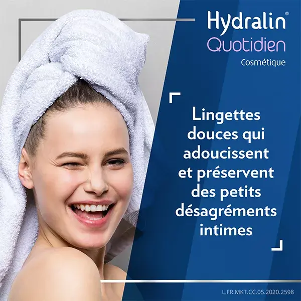 Hydralin Quotidien Lingettes Intimes 10 unités