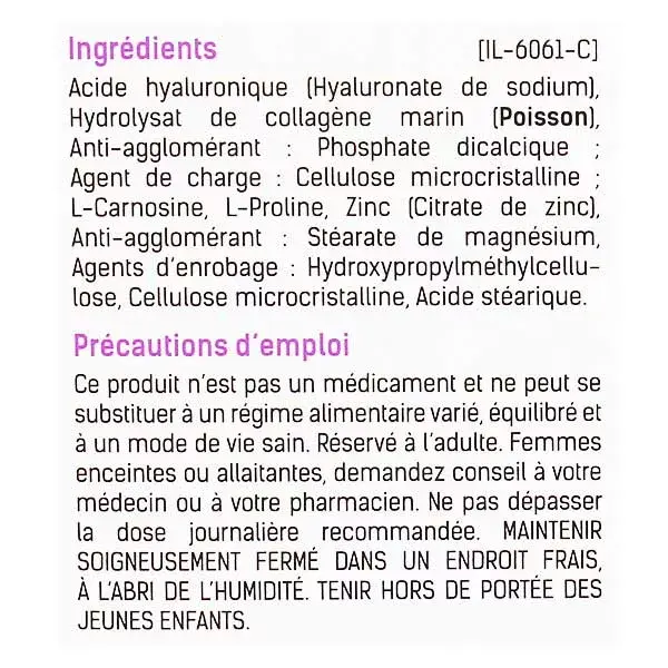 Santé Verte Inecla Hyaluronic Acid 200mg 30 Tablets