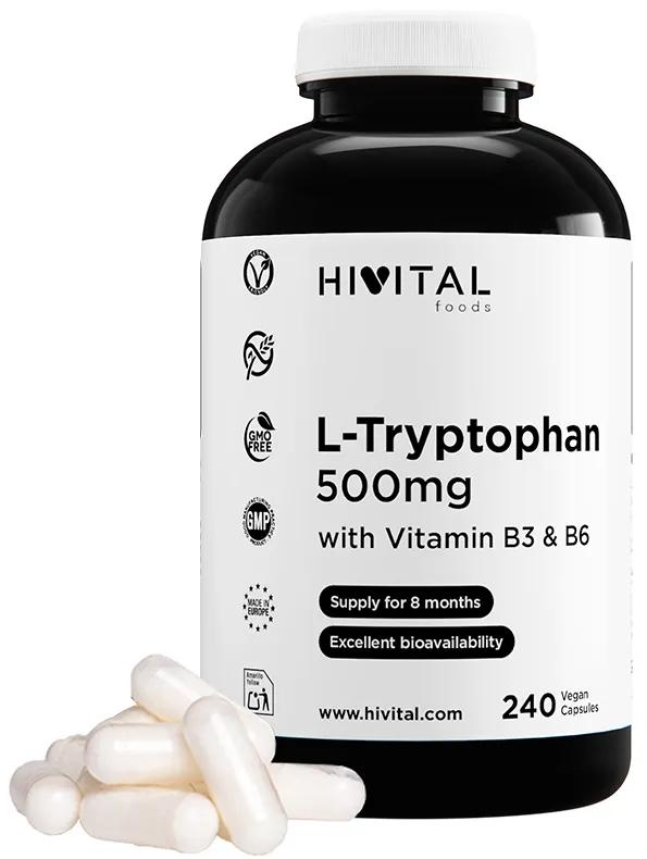 Hivital L-Triptofano 500 mg 240 capsule vegane