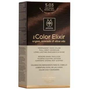 Apivita Tinte My Color Elixir N503 Castaño Claro Natural Dorado