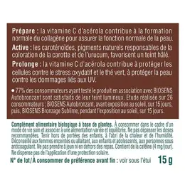 Biosens Bronzage Sublime Bio 30 gélules végétales