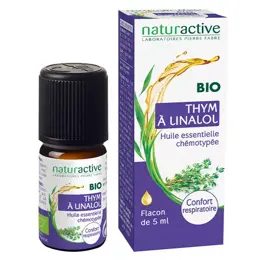 Naturactive Huile Essentielle Bio Thym à Linalol 5ml