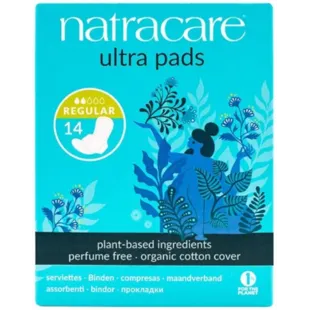 Natracare Compressa Ultra Regular com Asas 14 unidades