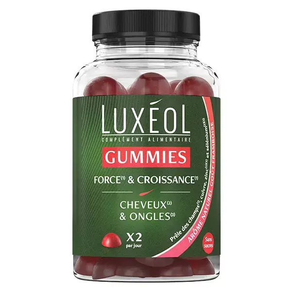 Luxéol Gummies Force & Croissance 60 gummies