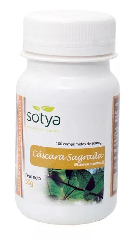 Sotya Cásca Sagrada 500 Mg 100 Comprimidos