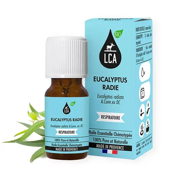 LCA Huile Essentielle de Eucalyptus Radie BIO 10 ml