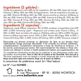 Belle & Bio Vitamines et Minéraux 120 gélules