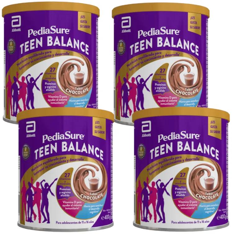 Pediasure Teen Balance 11-16 Jahre Schokolade 4x400 gr