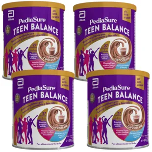 Pediasure Teen Balance 11-16 Anos Chocolate 4x400 gr