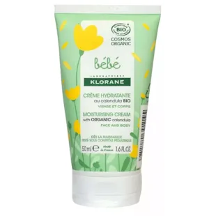 Klorane Bébé Crème Hydratante au Calendula Bio 50 ml