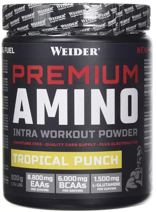 Weider Premium Amino Poudre Tropicale 800 gr