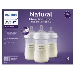 Avent Biberon Natural Response 3.0 Lot de 3 x 260ml