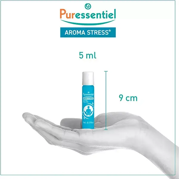 Puressentiel Aroma Stress Roller aux 12 Huiles Essentielles 5ml