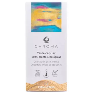 Chroma Natural Tintura de Cabelo Louro Dourado 7.3 100 gr
