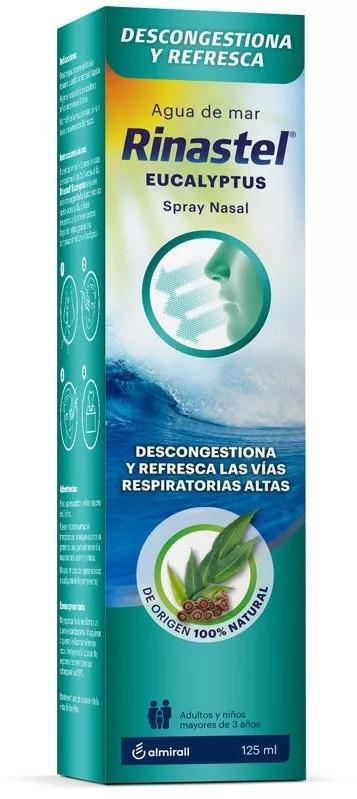 Almirall Rinastel Eukalyptus Nasenspray Meerwasser 125 ml