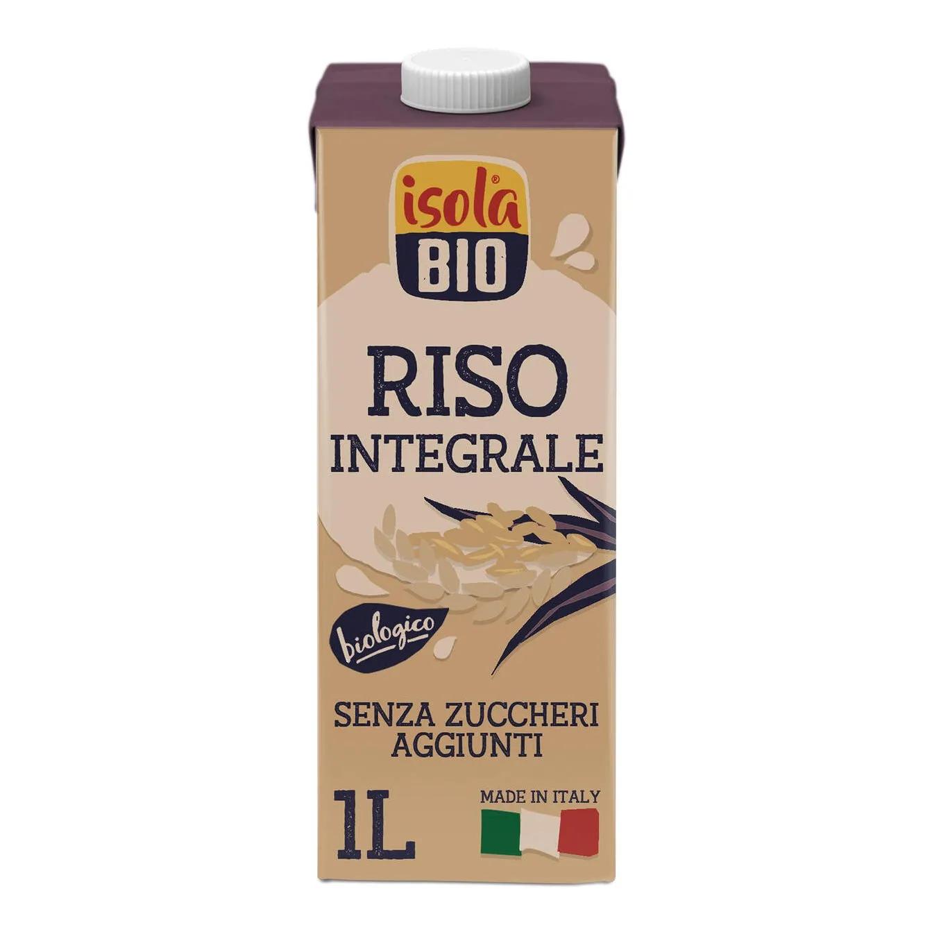 Isola Bio Bevanda Riso Integrale 1 L