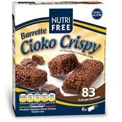 Nutri Free Barrette Cioko Crispy Cereali Senza Glutine 120 g