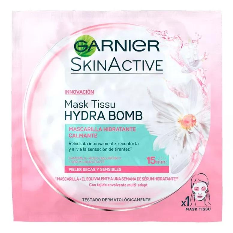 Garnier Mascarilla Tejido Hydra Bomb Piel Seca