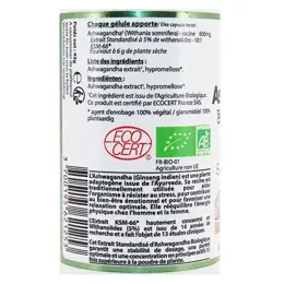 Vit'all+ Ashwagandha 600mg Bio 60 gélules végétales