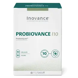 Inovance Probiovance l 10 Probiotiques 30 gélules