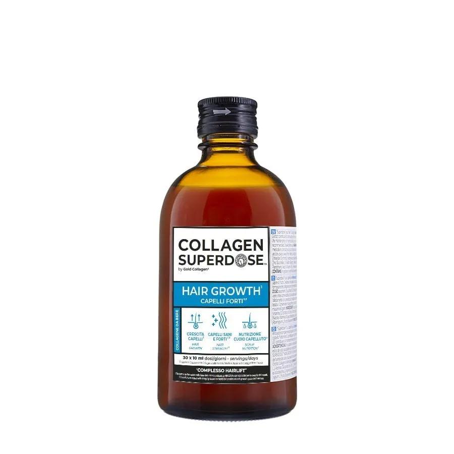 Gold Collagen Superdose Hair Growth Integratore Per Capelli 300 ml