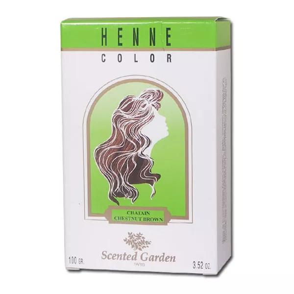 Henna Color perfumado jardín henna marrón 100g