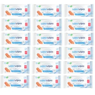 Toalhetes Waterwipes para bebé, 18 x 60 unidades