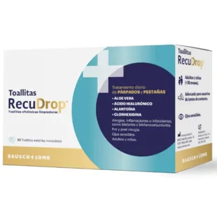 RecuDrop Sterile Wipes 20 pcs