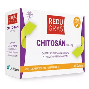 ReduGras Vegetable Chitosan 500mg and Vitamin C 60 Tablets