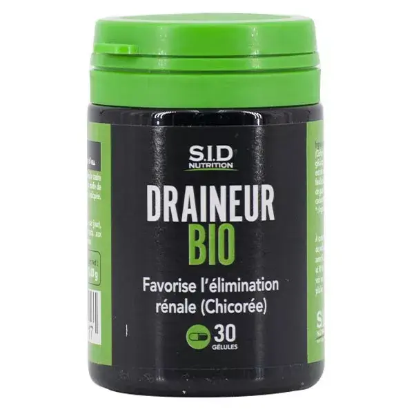 SID Nutrition Draineur Bio 30 gélules