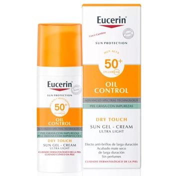 Eucerin Sun Facial Gel-Crema Oil Control Dry Touch FPS50