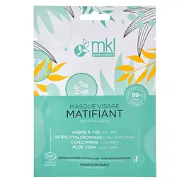 MKL Green Nature Masque Visage Matifiant Bio