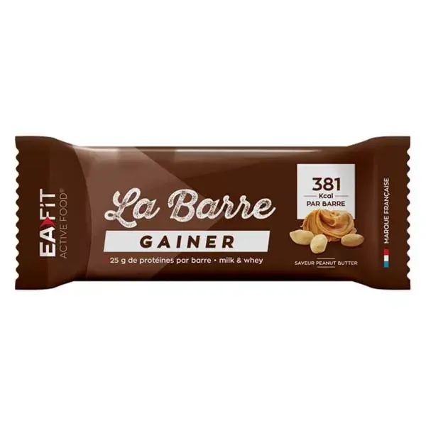 Eafit Gainer Peanut Butter Flavoured Snack Bar 90g 