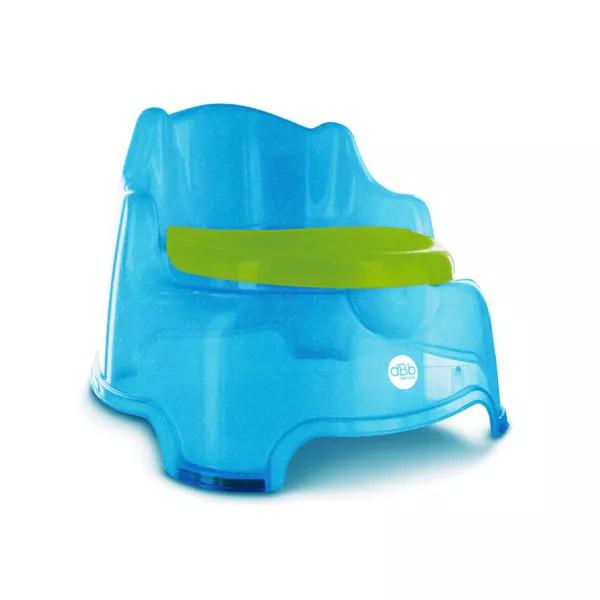 dBb Remond Poltrona Vasetto 3 in 1 Blu Glitterato Translucido