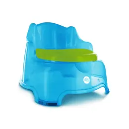 dBb Remond Fauteuil Pot 3 en 1 Bleu Pailleté Translucide