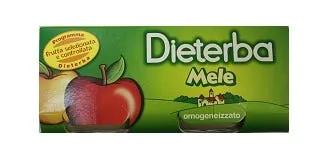 Dieterba Omogenizzato Mela 3 Vasetti da 80 g