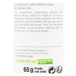 Nat & Form Bio Thé Vert Pissenlit 200 gélules végétales